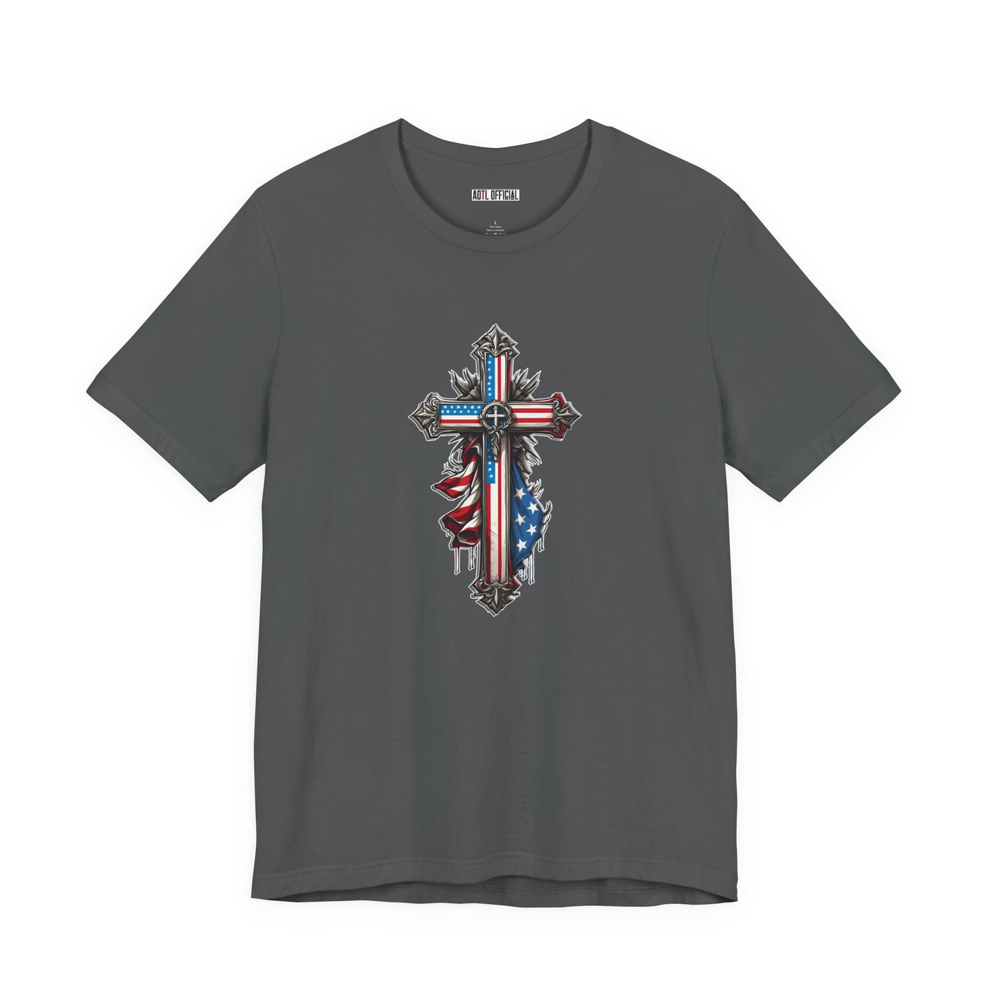 Faithful Patriotism Christian Unisex Short Sleeve Tee