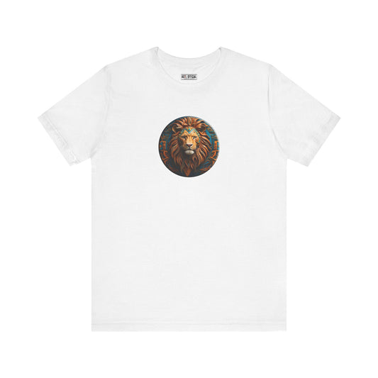 Lionhearted Savior  Christian Unisex Short Sleeve Tee
