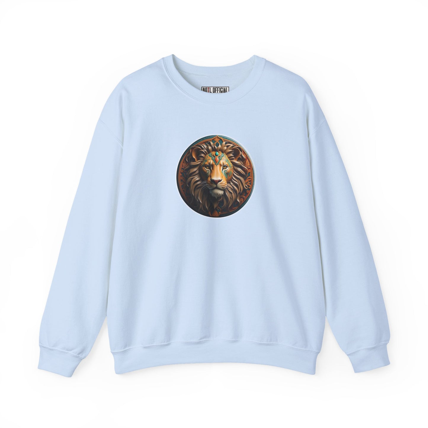 Majestic Redeemer Lion of Judah  Unisex Heavy Blend™ Crewneck Sweatshirt