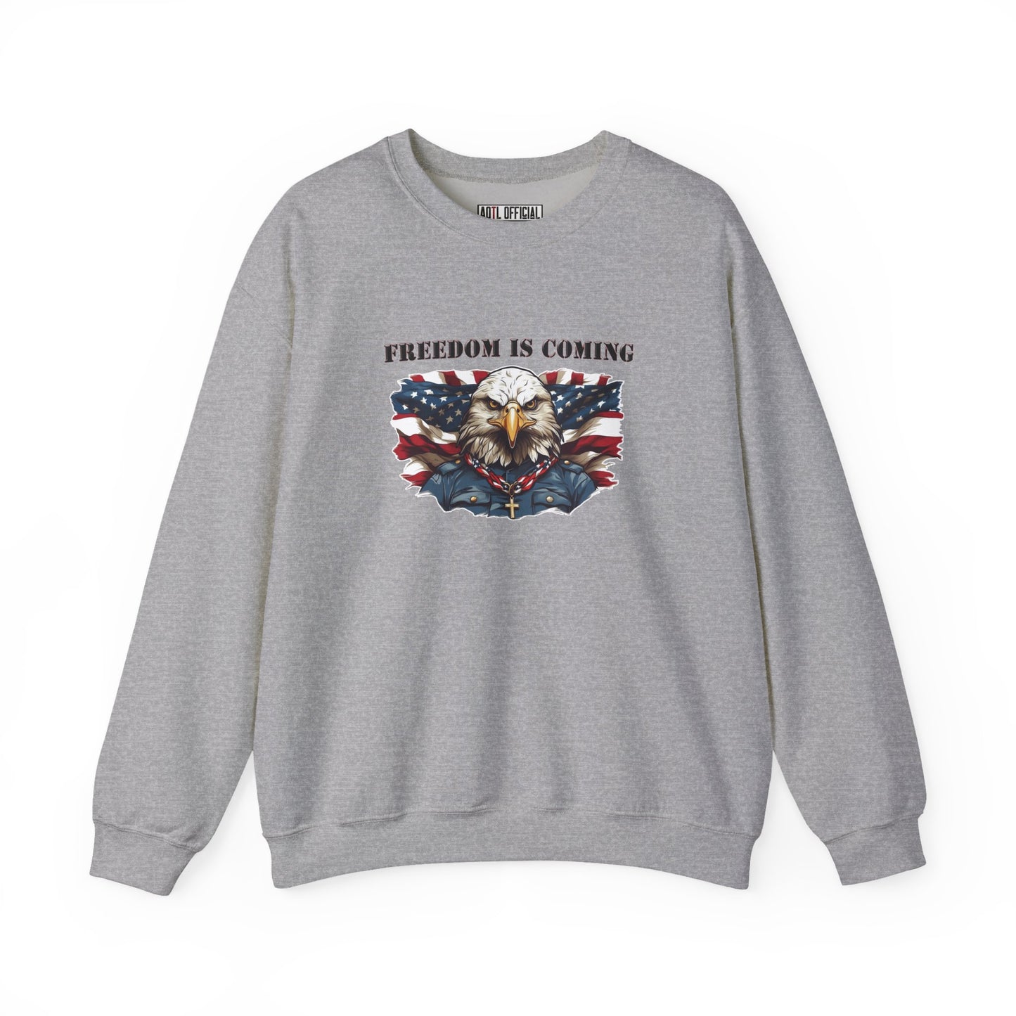 Freedom is Coming Unisex Heavy Blend™ Crewneck Sweatshirt