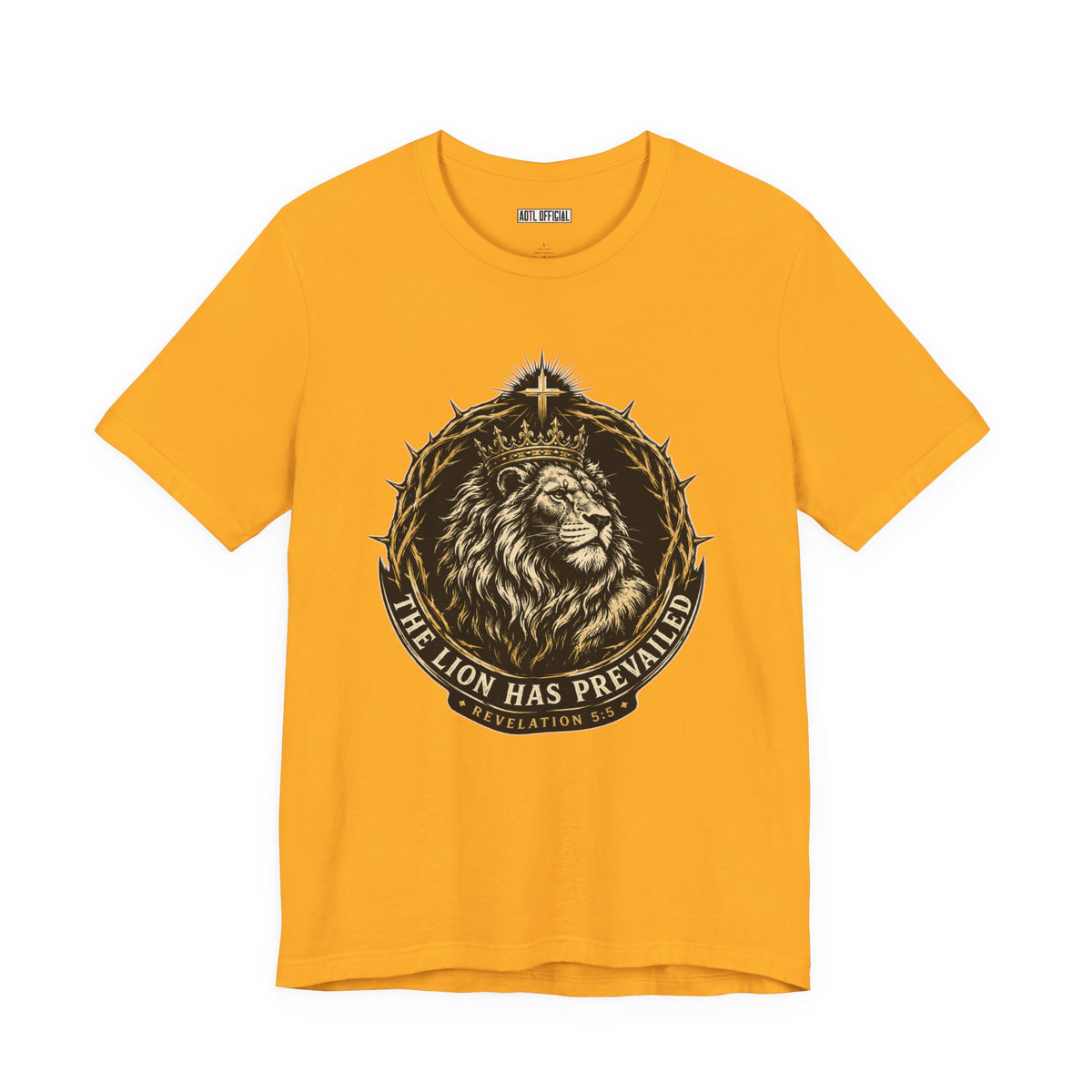 Lion of Judah — The Lion Has Prevailed Christian T-shirt