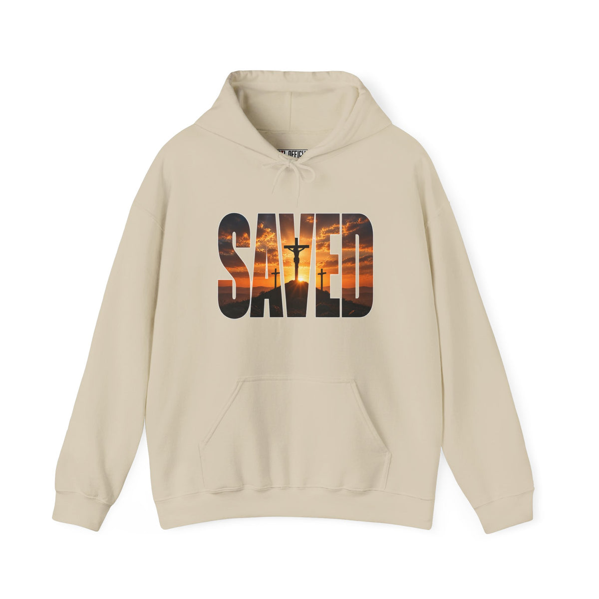 Saved — By the Cross Christian Hoodie