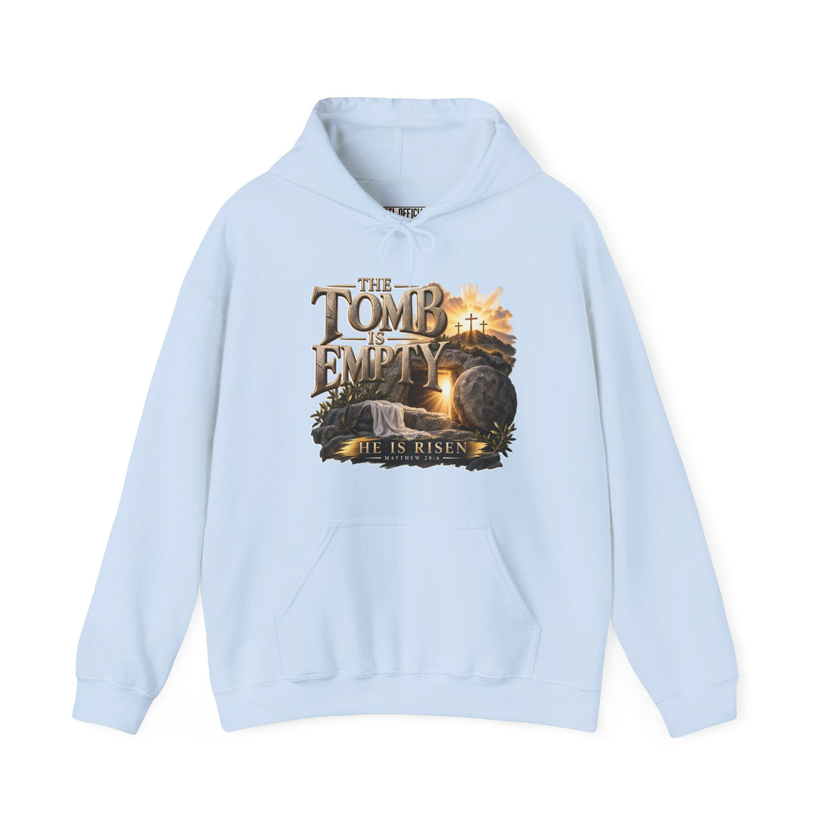 The Tomb Is Empty — Matthew 28:6 Christian Hoodie
