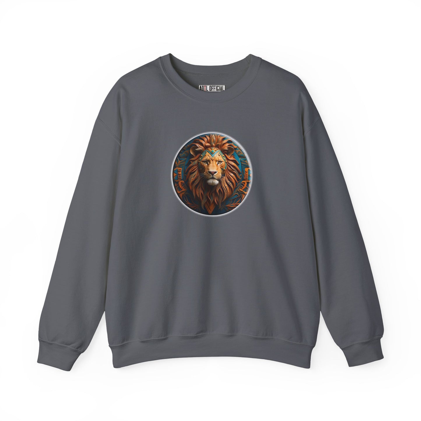 Lionhearted Savior Lion of Judah  Unisex Heavy Blend™ Crewneck Sweatshirt