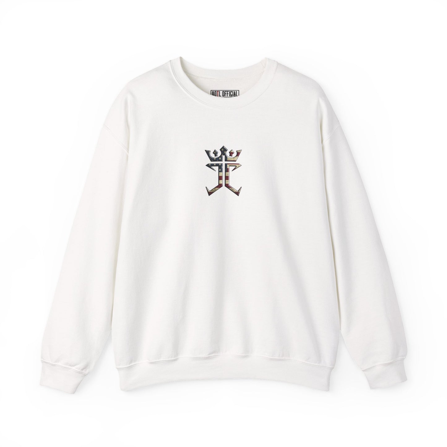 Jesus Christ is King of the USA Vintage Unisex Heavy Blend™ Crewneck Sweatshirt