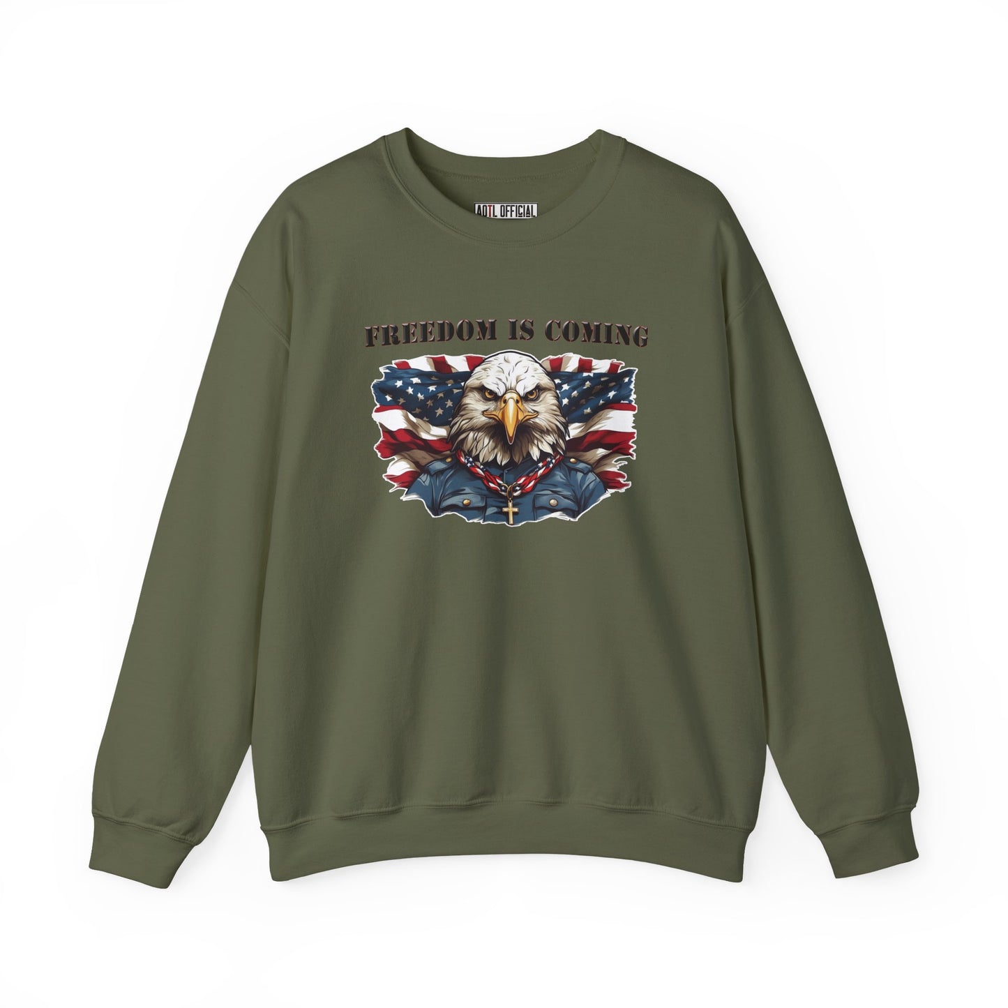 Freedom is Coming Unisex Heavy Blend™ Crewneck Sweatshirt