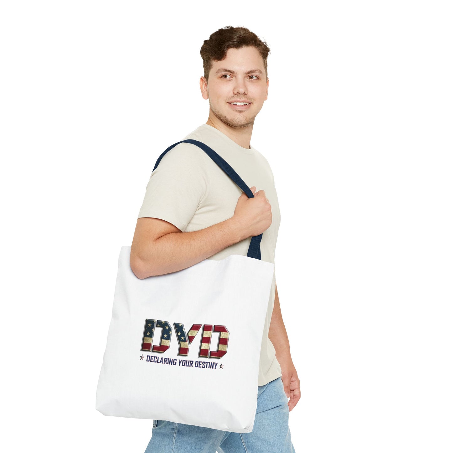 DYD USA logo/ Lion of Judah Christian Tote bag