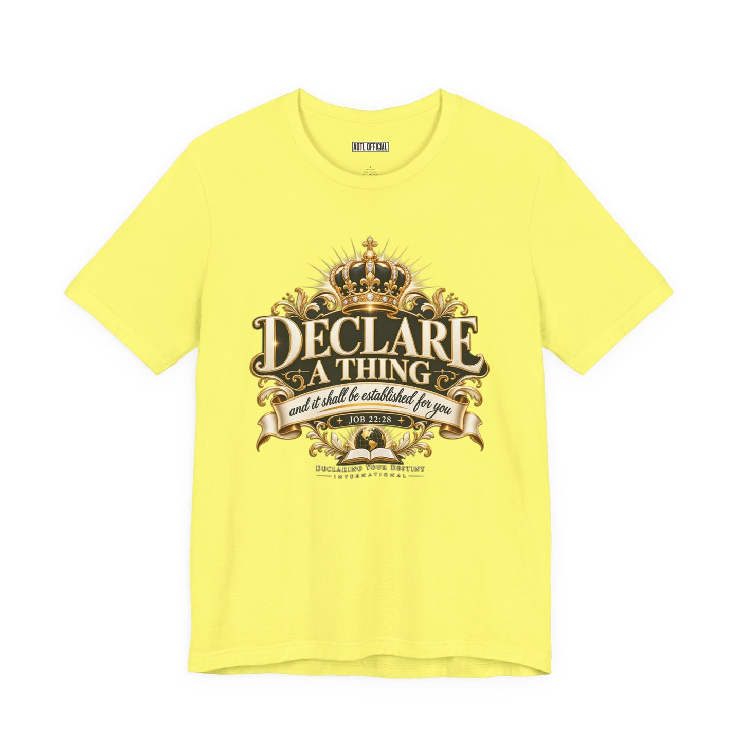 Declare a Thing DYDI Christian T-shirt