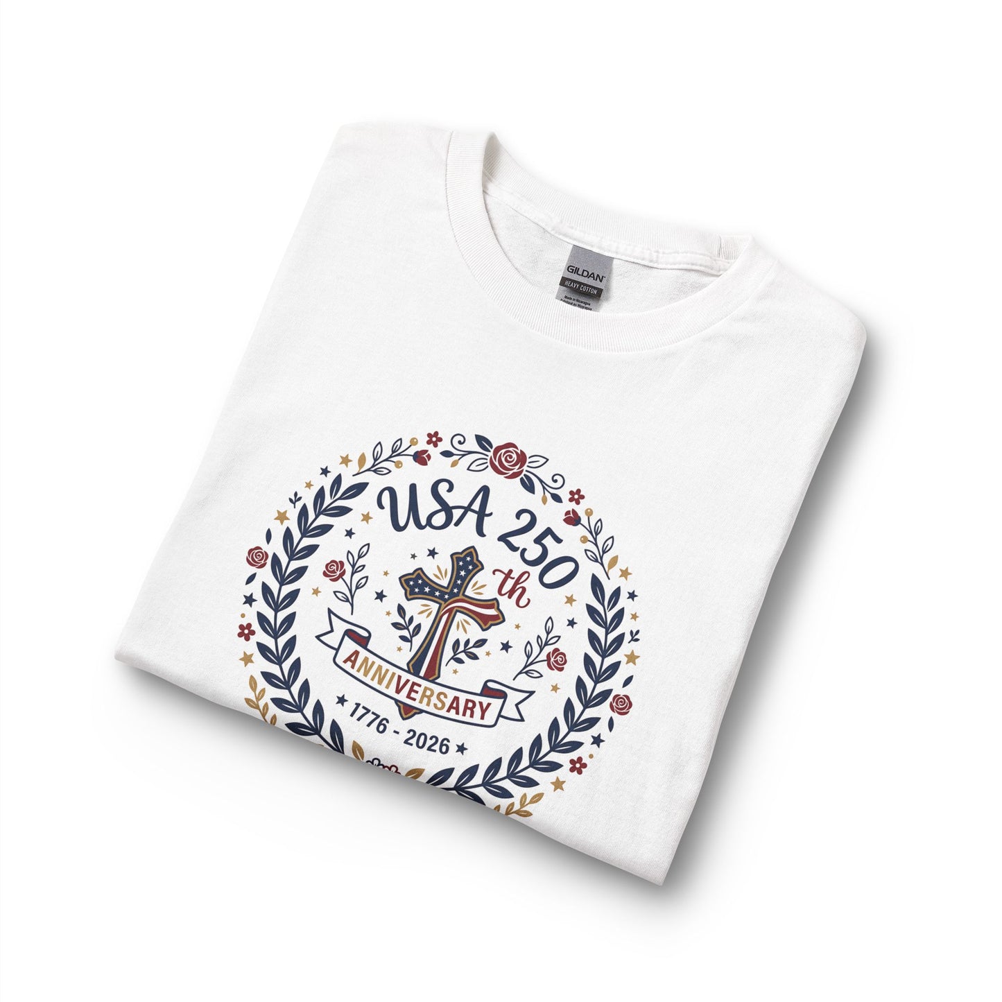 Ladies USA 250th Anniversary Christian Long Sleeve Shirt