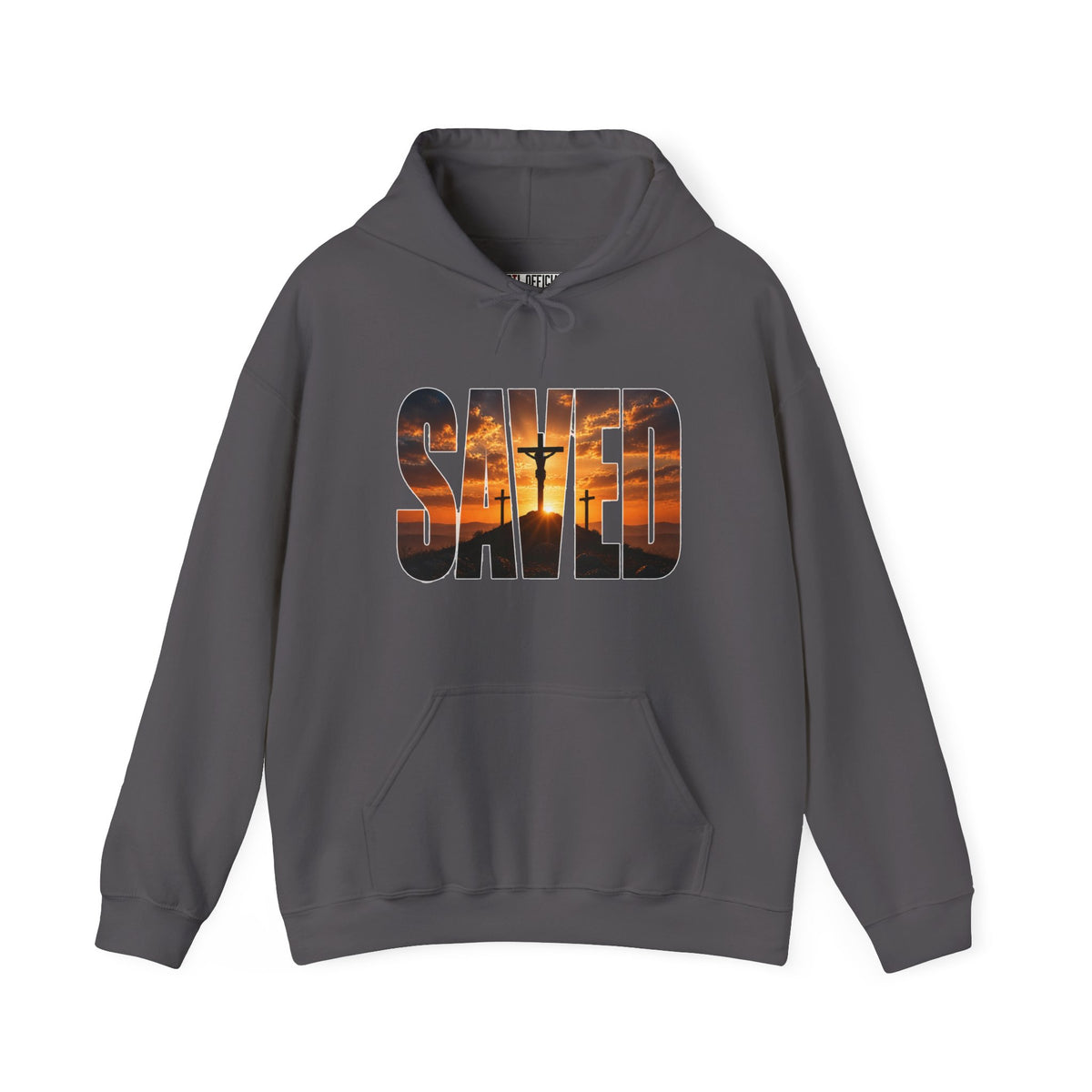 Saved — By the Cross Christian Hoodie
