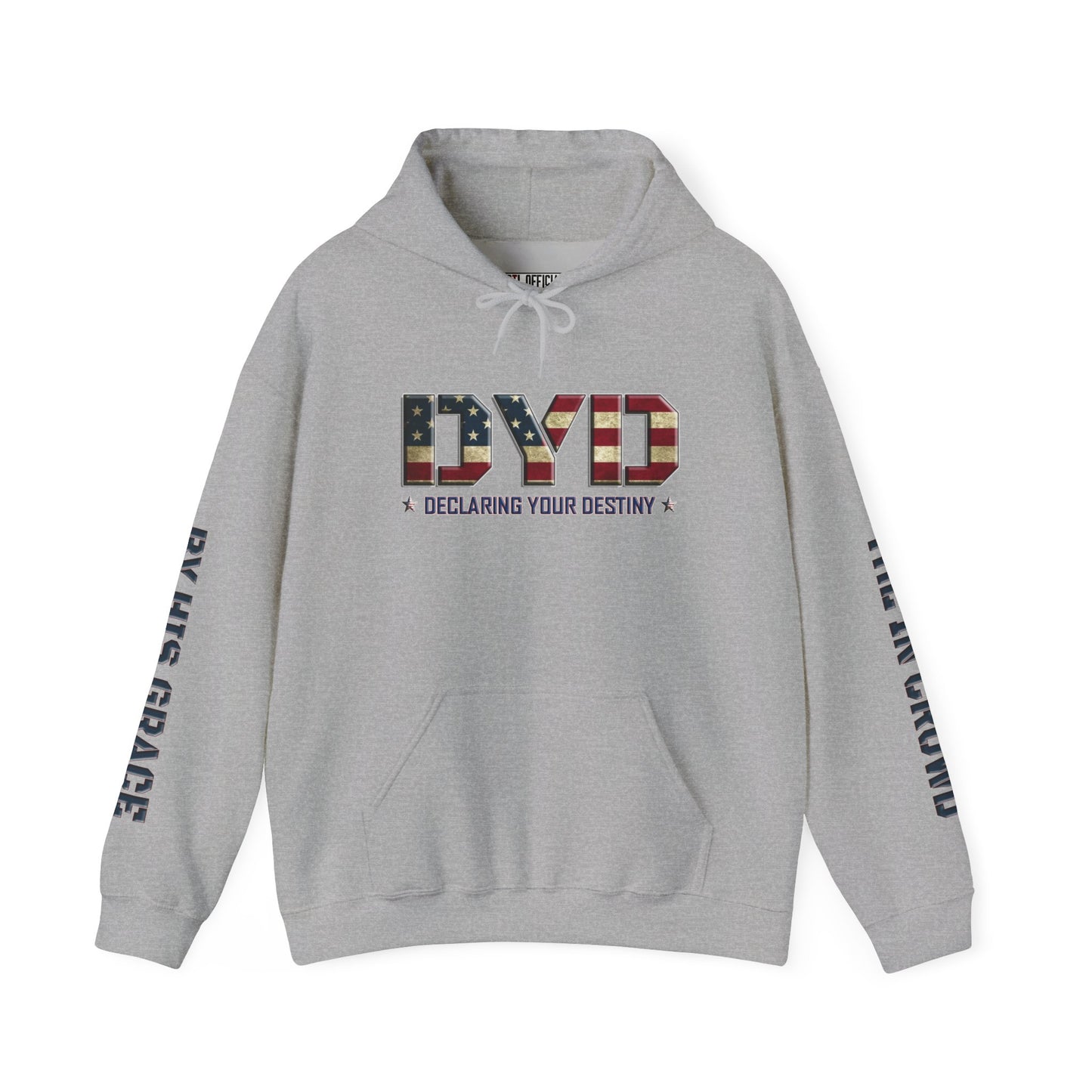 DYD USA In Crowd, By his Grace Unisex Heavy Blend™ Hooded Sweatshirt