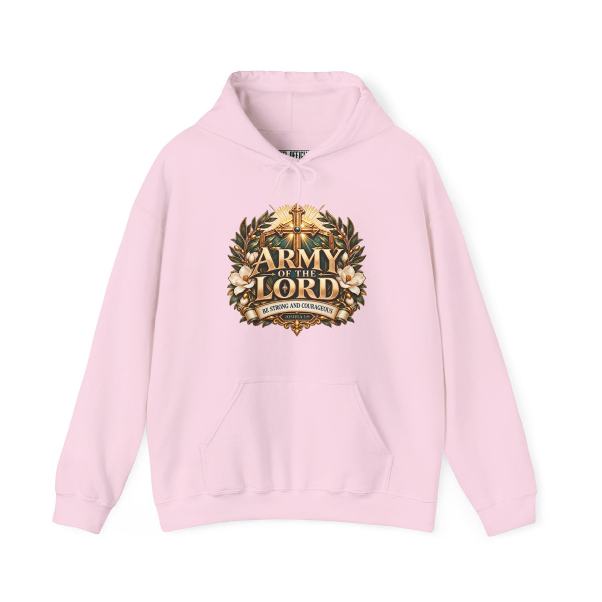 Army of the Lord — Strong and Courageous Christian Hoodie