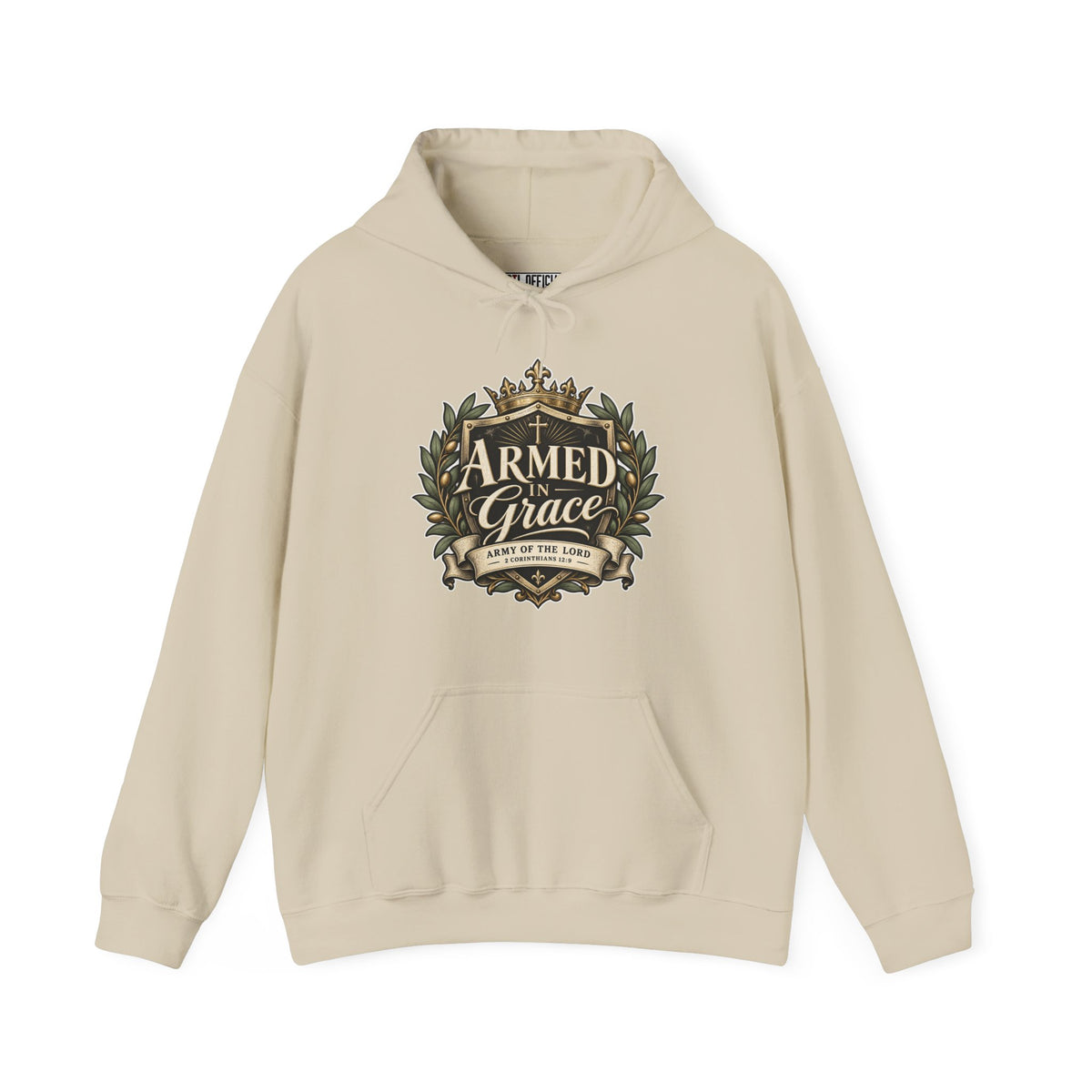 Army of the Lord — Armed in Grace Christian Hoodie