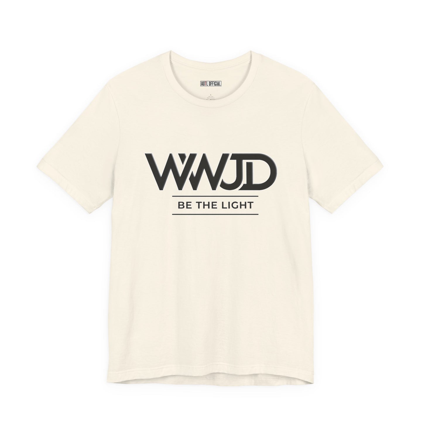 WWJD Faith Reminder Unisex Short Sleeve Tee