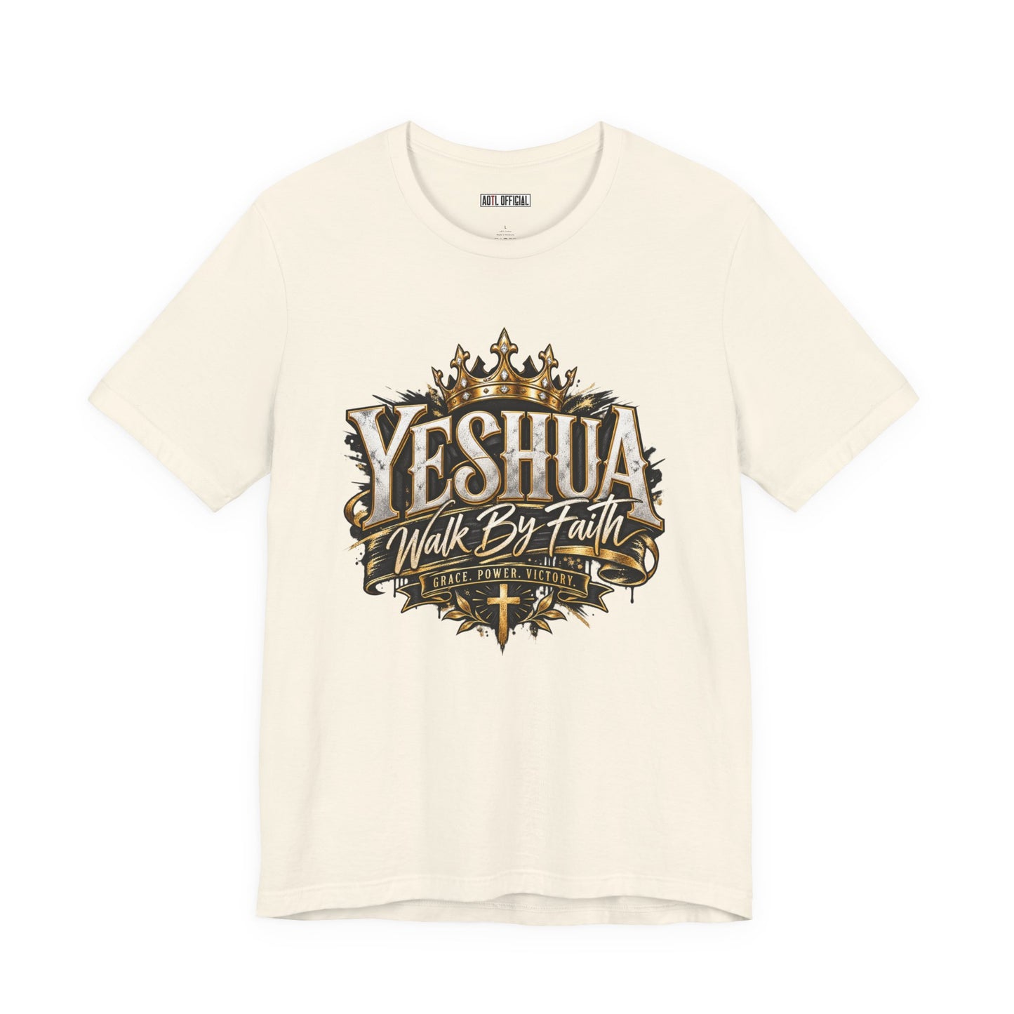 Yeshua – Walk By Faith Christian T-shirt