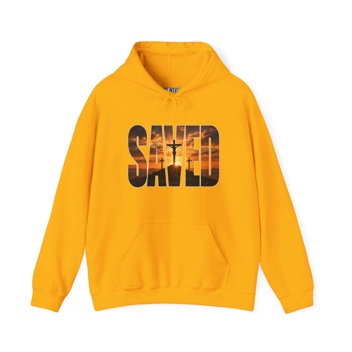 Saved — By the Cross Christian Hoodie