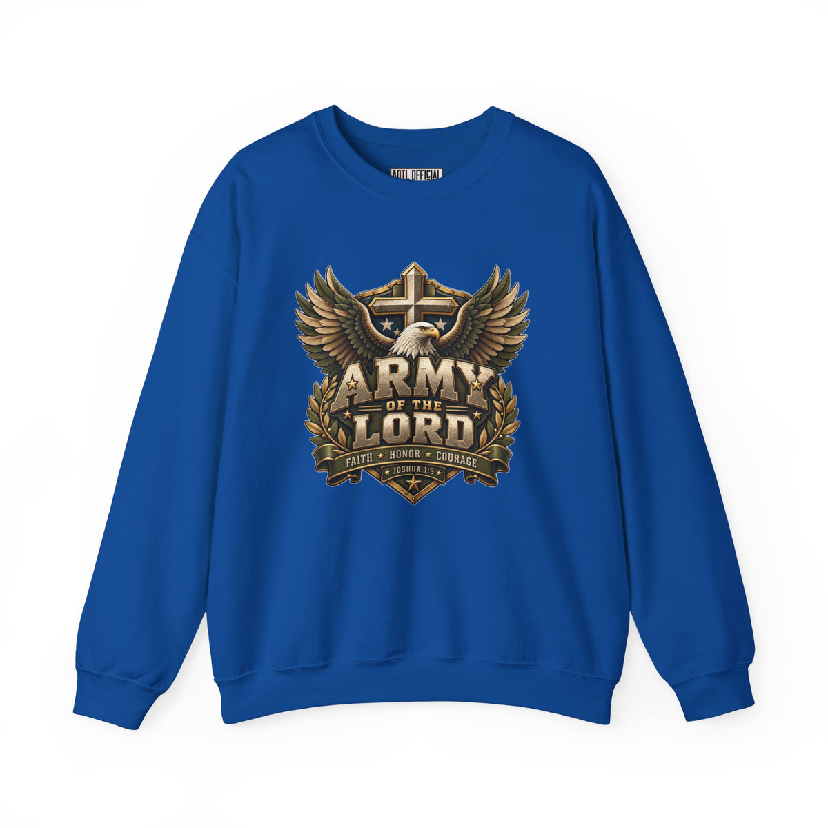 Army of the Lord — Faith, Honor & Courage Christian Sweatshirt