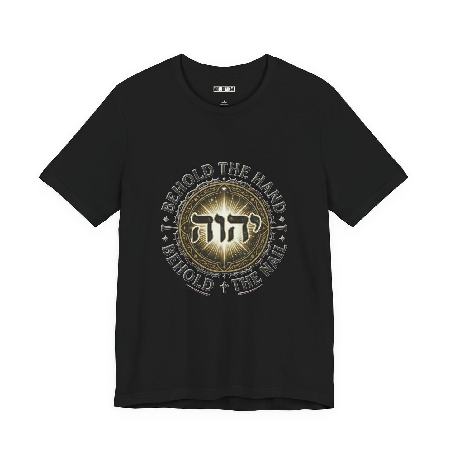 Behold The Hand, Behold The Nail Classic Unisex Short Sleeve Tee