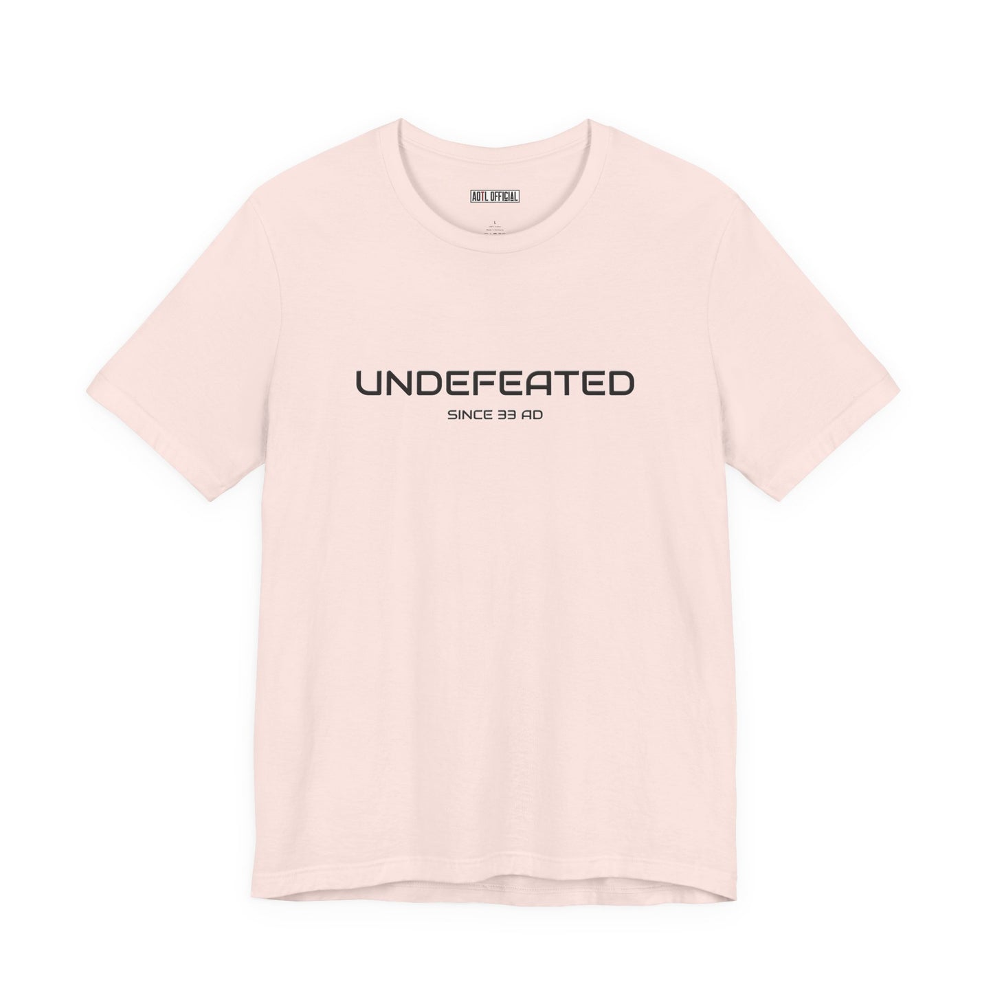 Undefeated Since 33 AD Classic Unisex Short Sleeve Tee