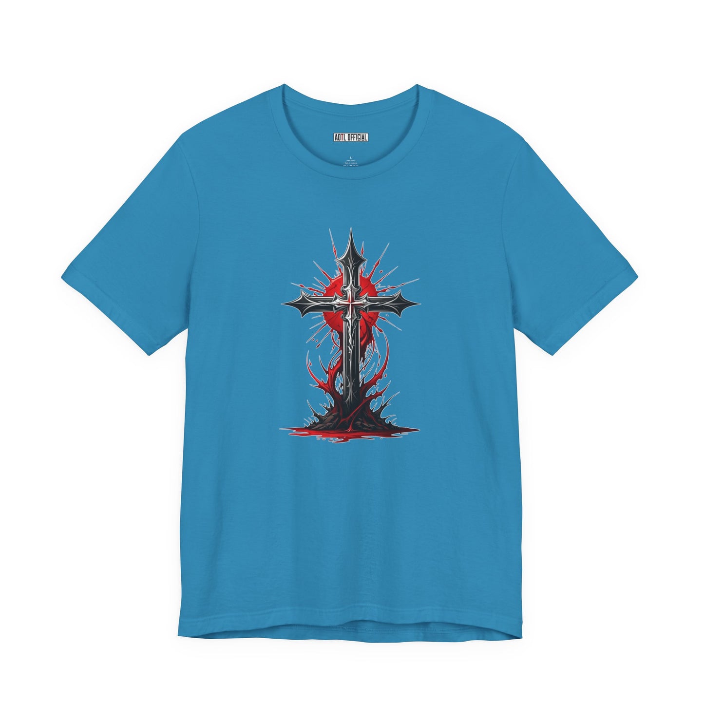 Sanguine Salvation Edgy Christian Unisex Short Sleeve Tee