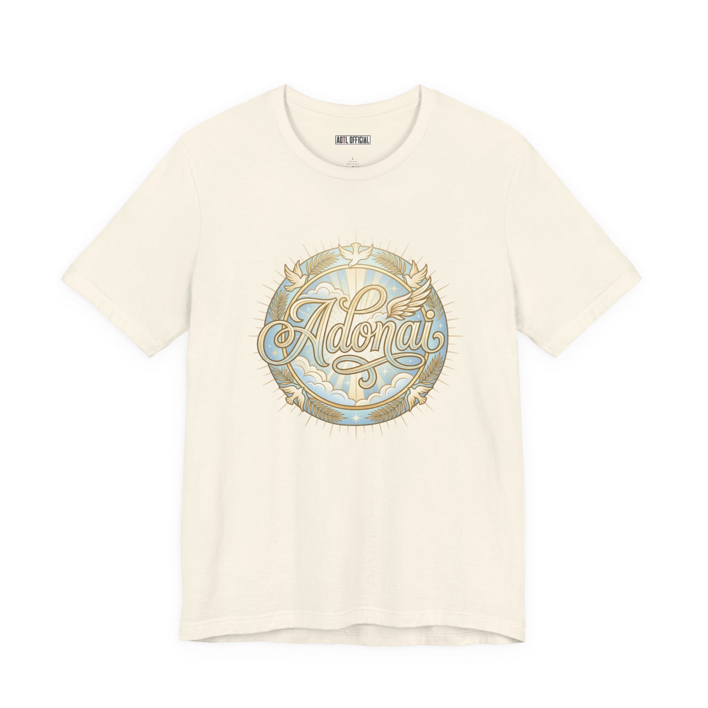 Adonai Holy Spirit Dove  Unisex Short Sleeve Tee