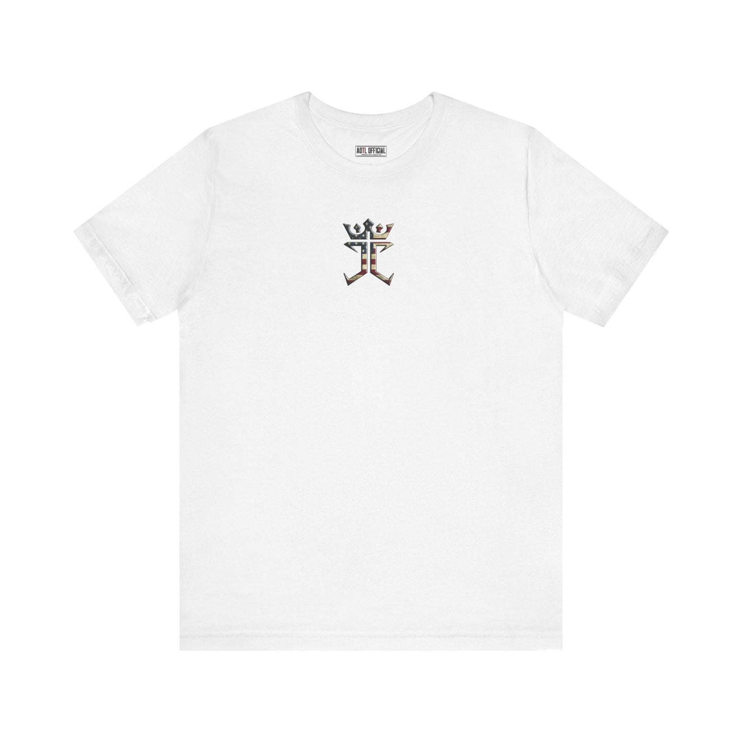 Vintage Jesus Christ Is King In The United States Unisex Short Sleeve Tee