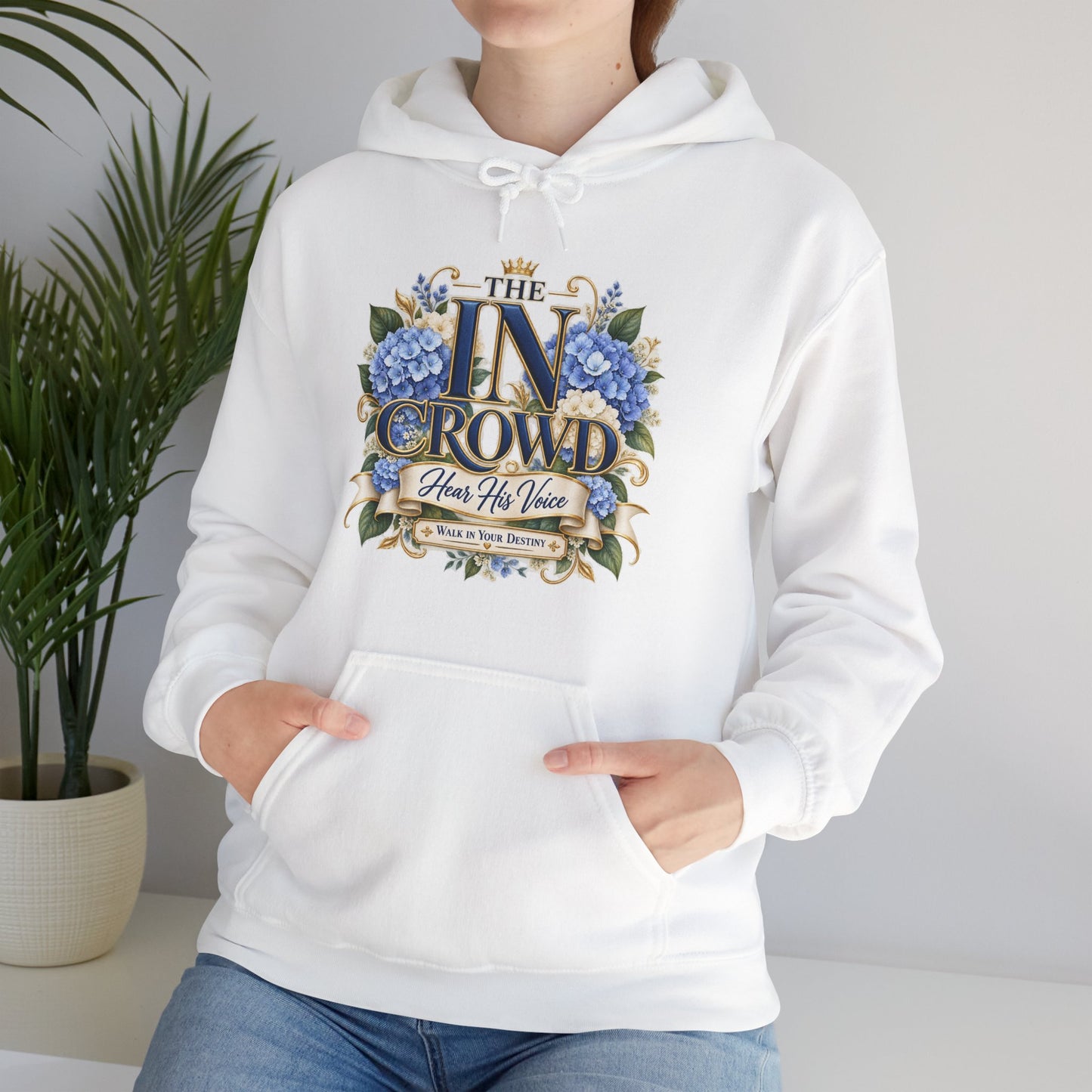 The In Crowd – Hear His Voice Christian Hoodie