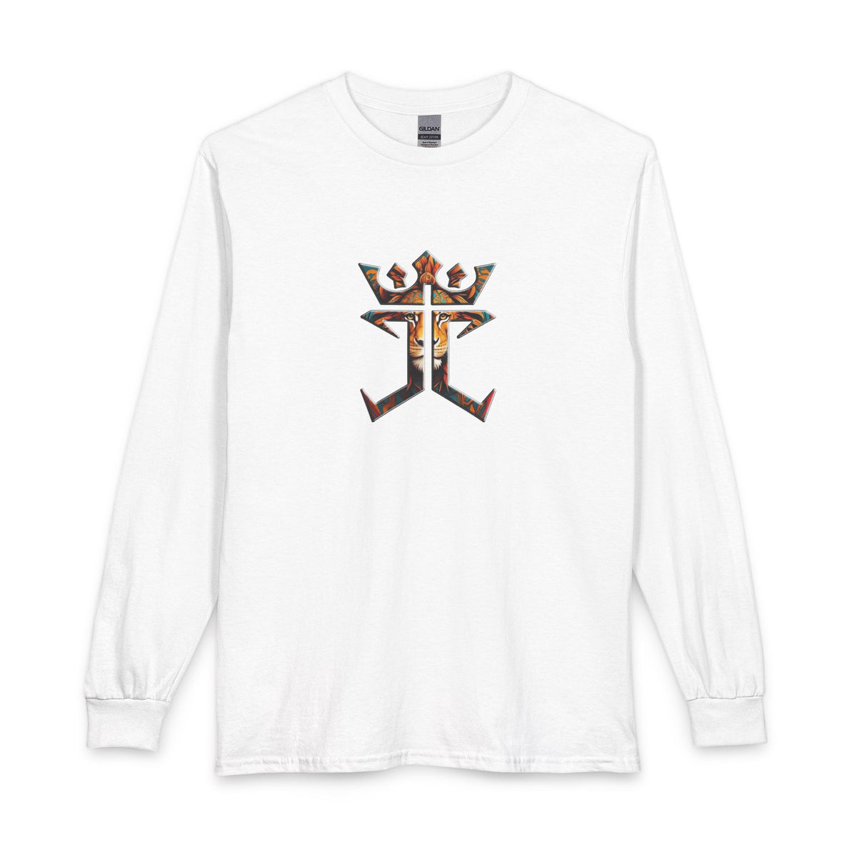 JC Lion Of Judah Logo Christian Long Sleeve Shirt