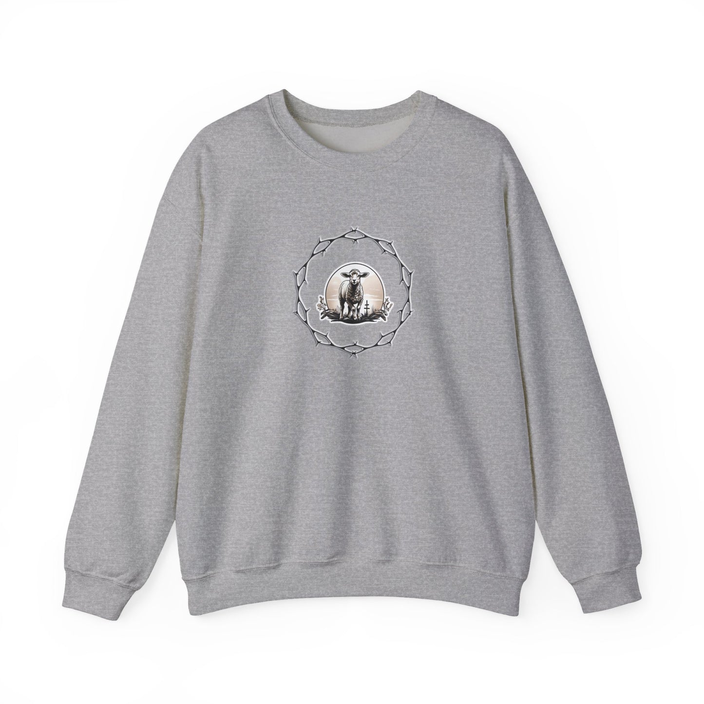 Circle of Thorns & Lamb Unisex Heavy Blend™ Crewneck Sweatshirt