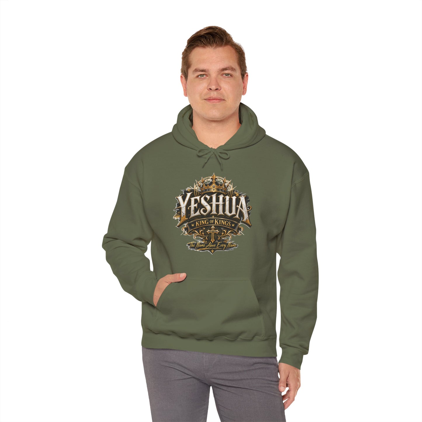 Yeshua – King of Kings Christian Hoodie