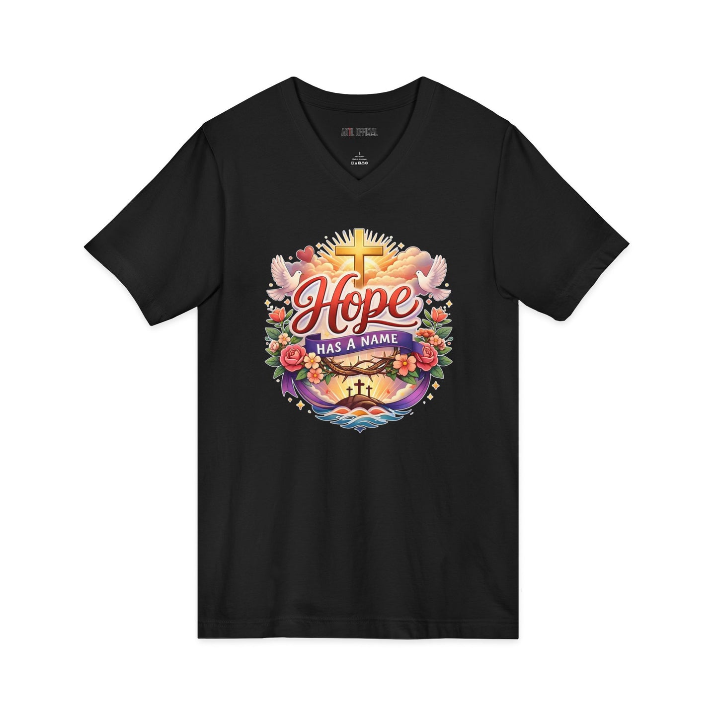 Hope Has A Name Nature Edition V-Neck Tee