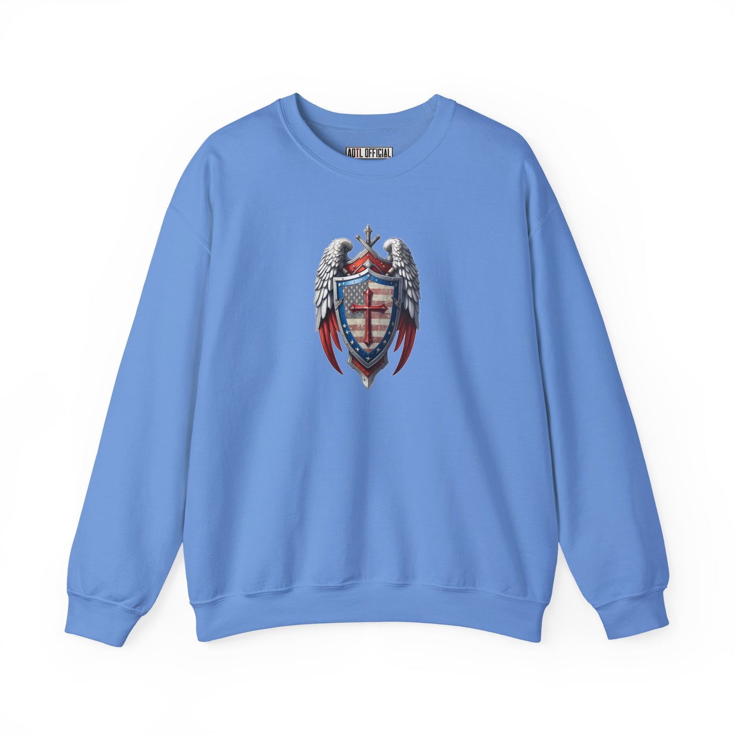 Winged Guardian Unisex Heavy Blend™ Crewneck Sweatshirt