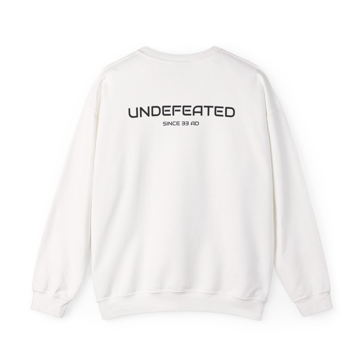 Team Jesus Version 2, Undefeated Since 33 AD Heavy Blend™ Crewneck Sweatshirt
