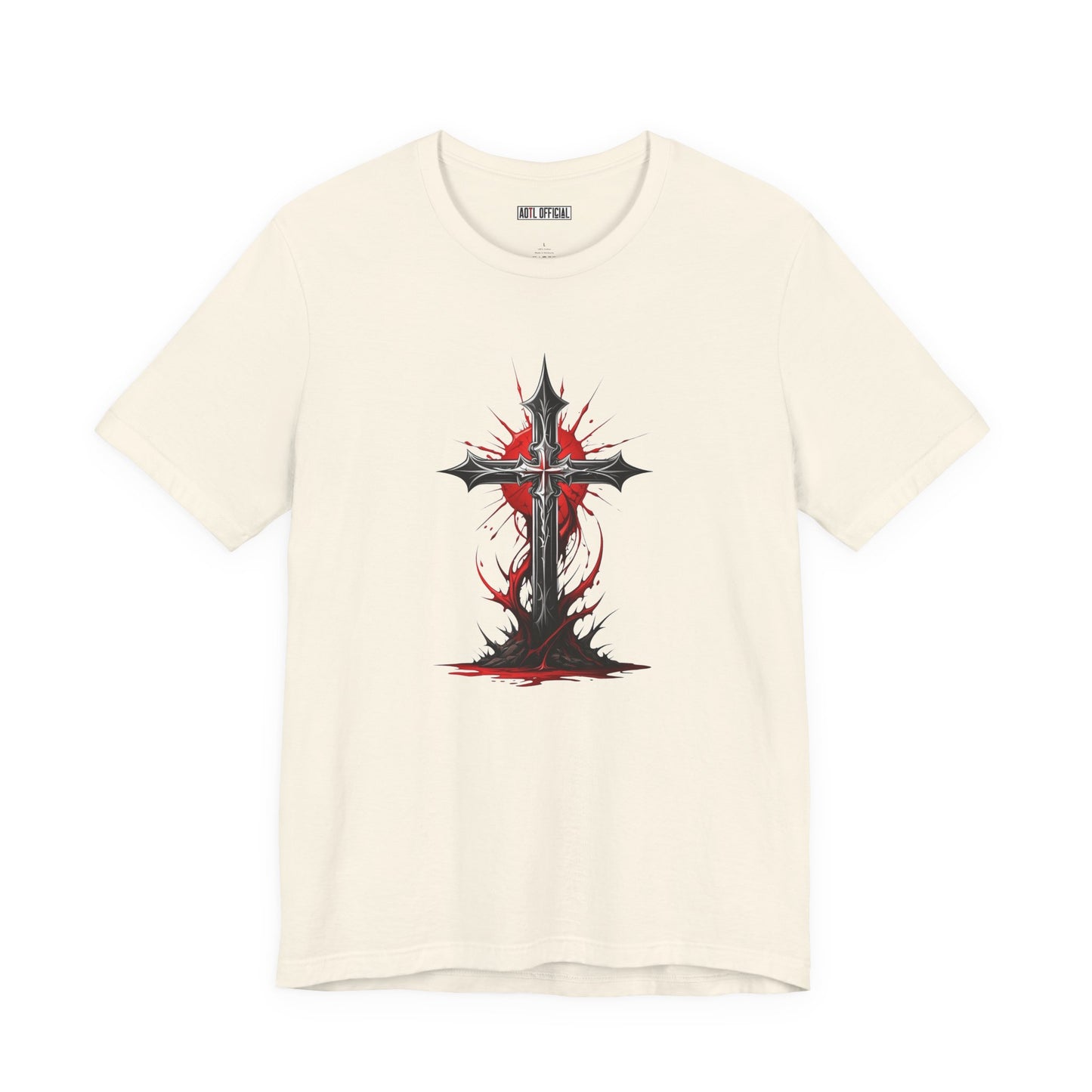 Sanguine Salvation Edgy Christian Unisex Short Sleeve Tee