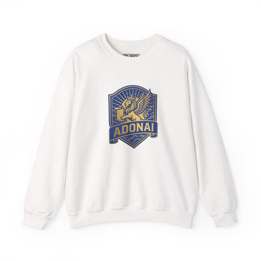 ADONAI Lion Unisex Heavy Blend™ Crewneck Sweatshirt