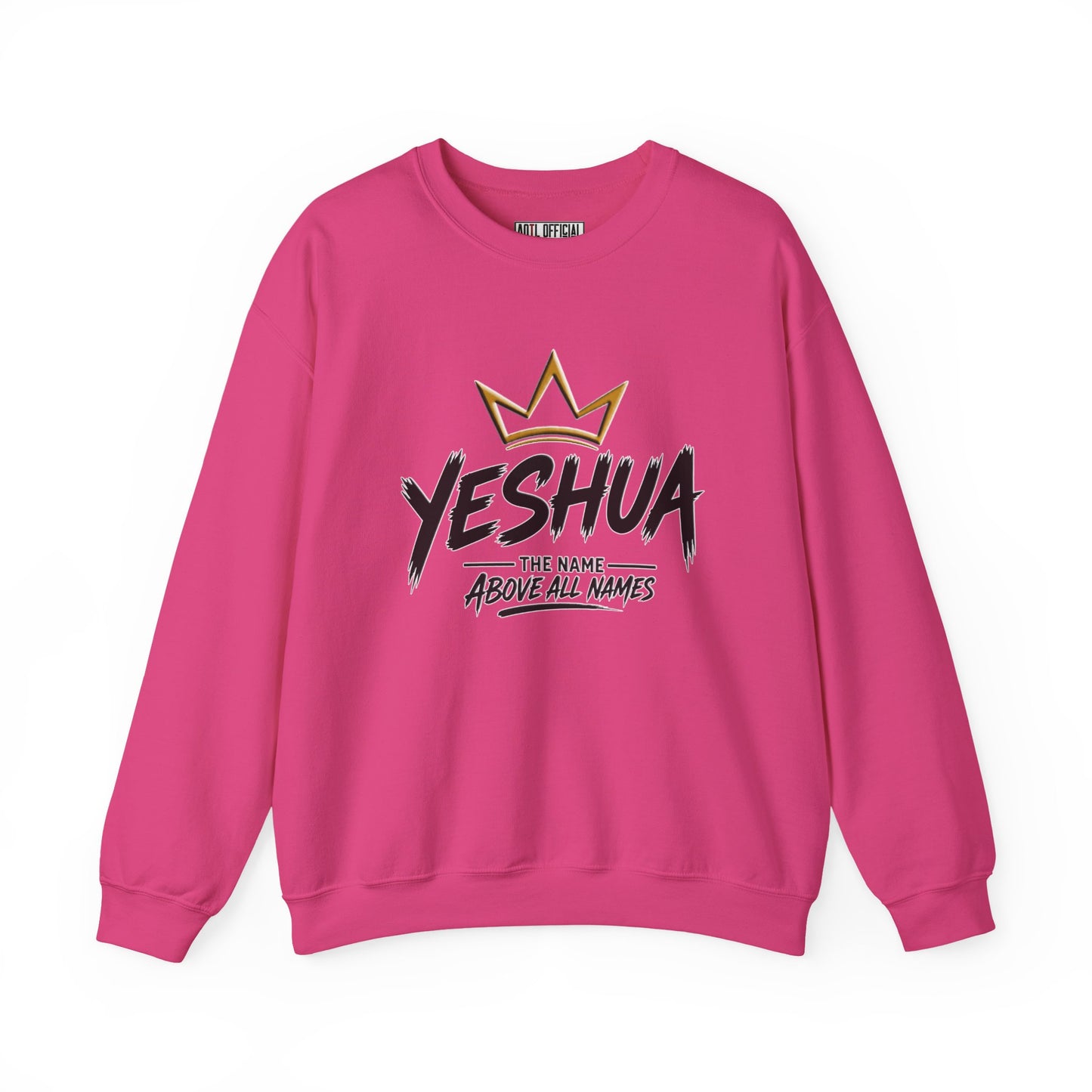 Yeshua, The Name Above All Names Christian Sweatshirt