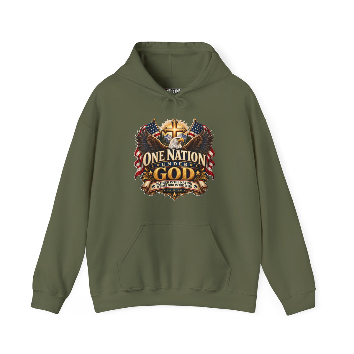 One Nation Under God Christian Hoodie
