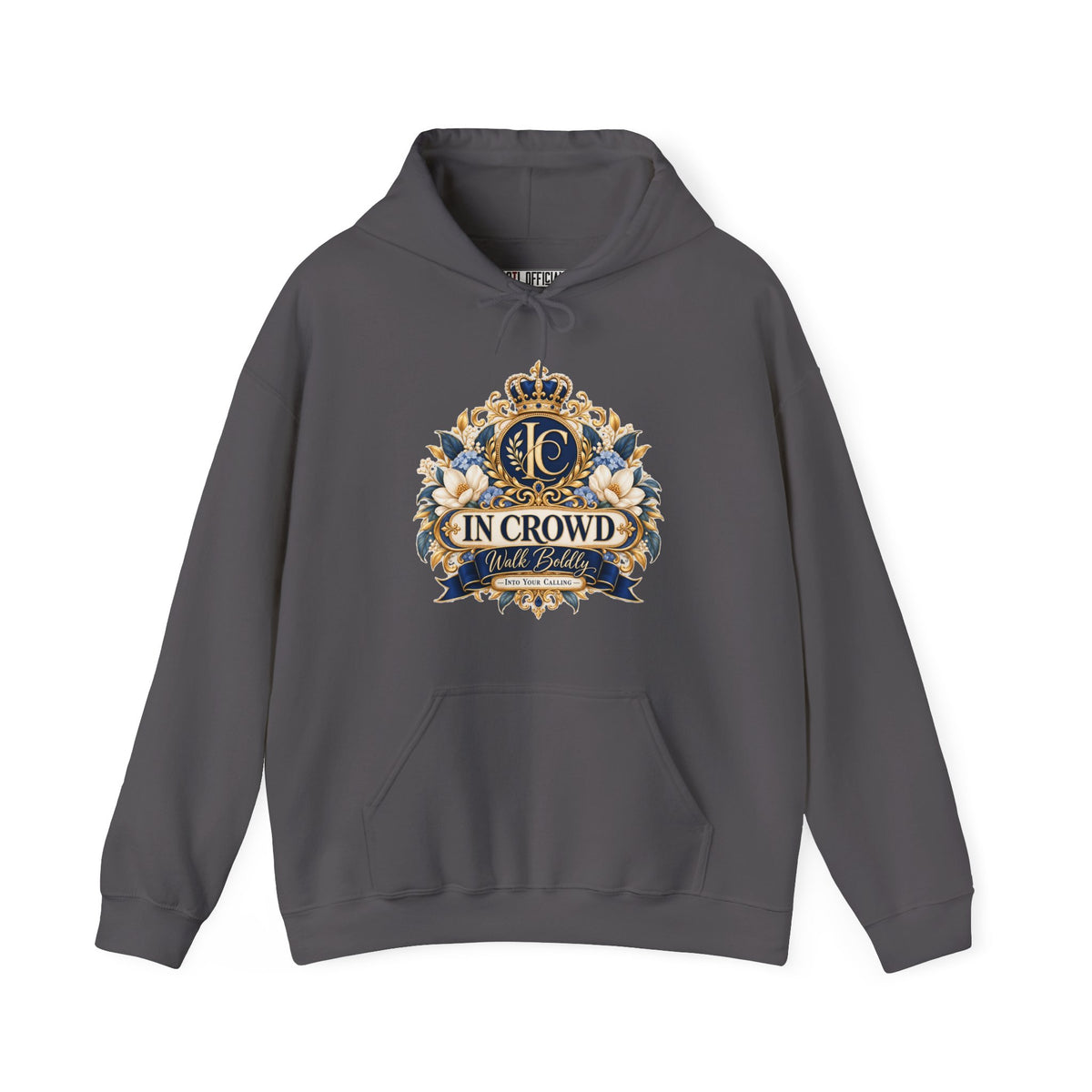 In Crowd – Walk Boldly Christian Hoodie