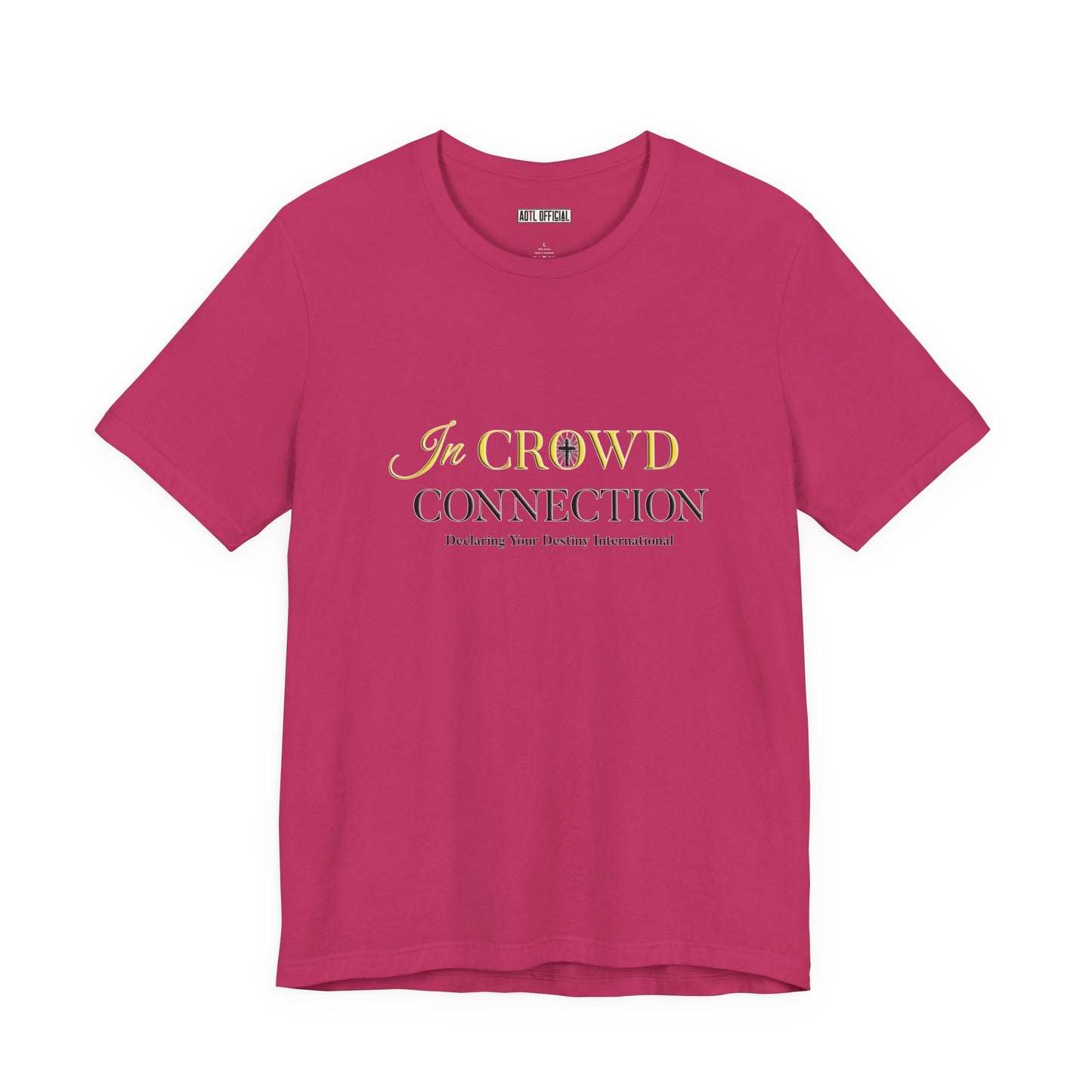 In Crowd Connection Classic Unisex Short Sleeve Tee