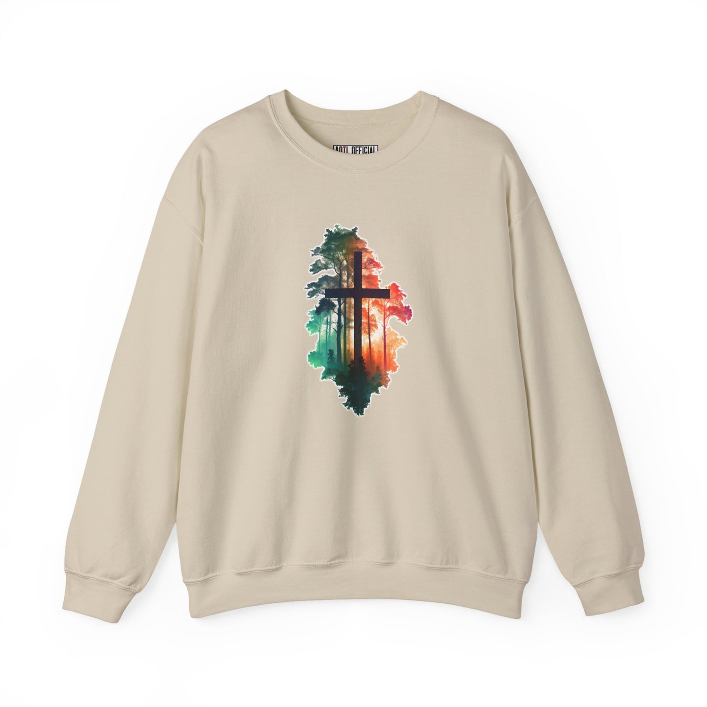 Cross in the Wilderness Unisex Heavy Blend™ Crewneck Sweatshirt