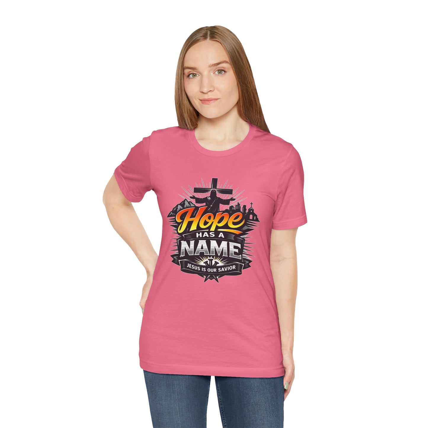 Hope Has A Name Unisex Short Sleeve Tee