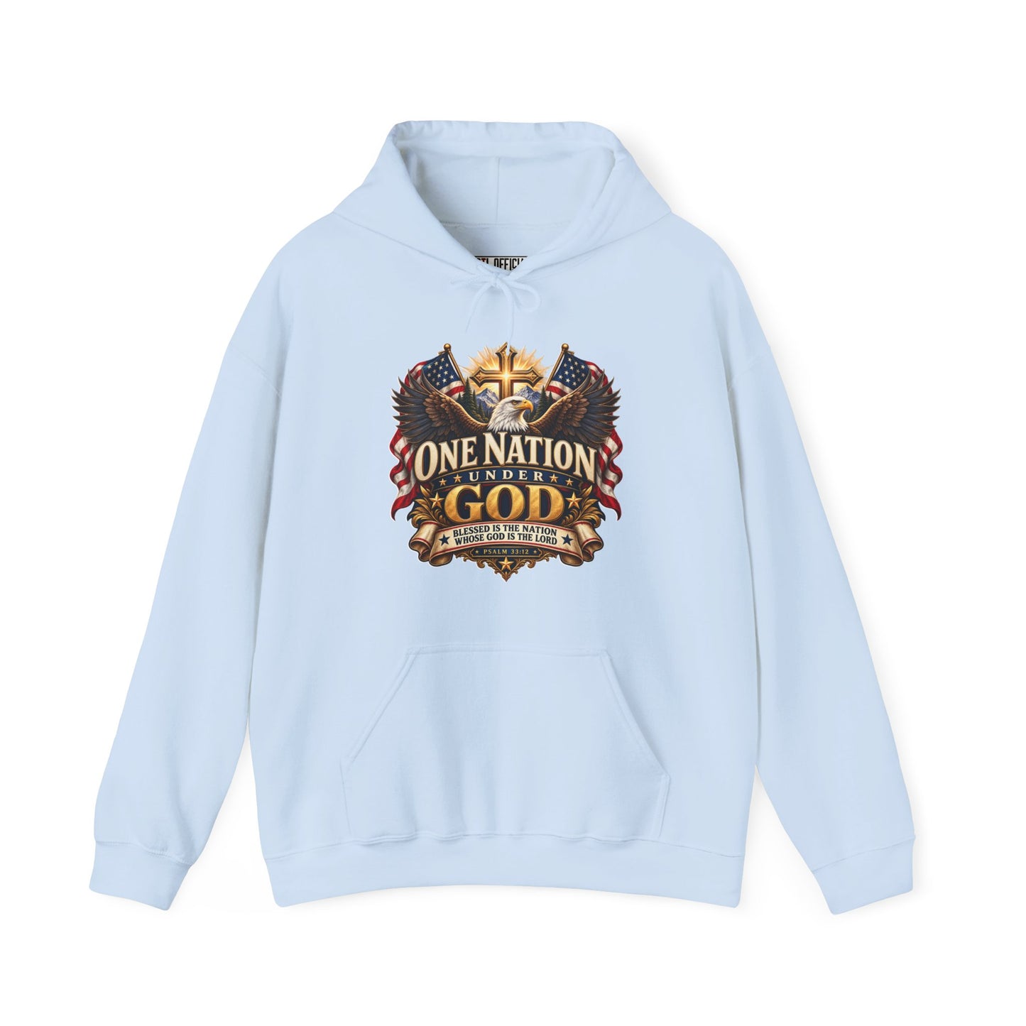 One Nation Under God Christian Hoodie