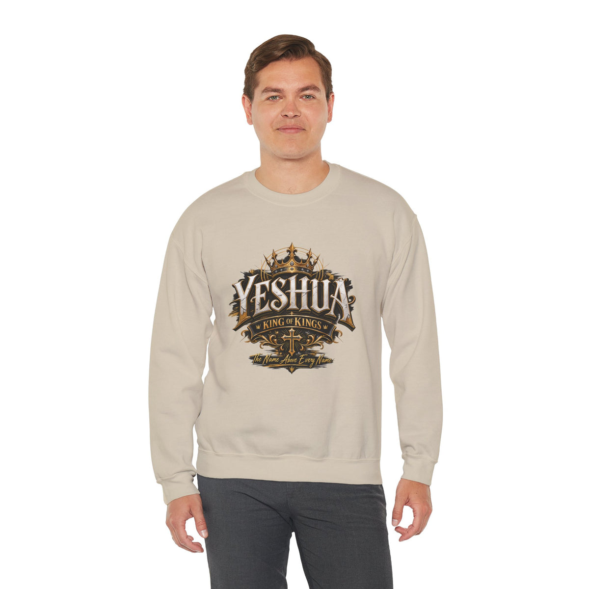 Yeshua – King of Kings Christian Sweatshirt