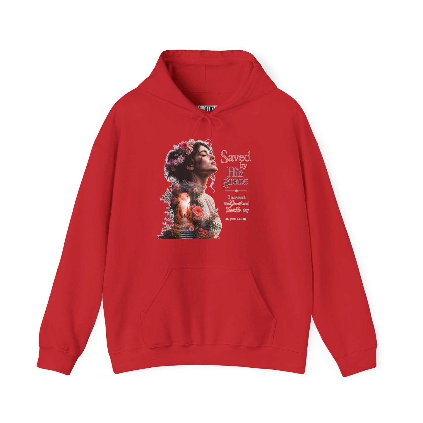 Pathway of Grace – I Survived the Great and Terrible Day (Joel 2:31) Christian Hoodie