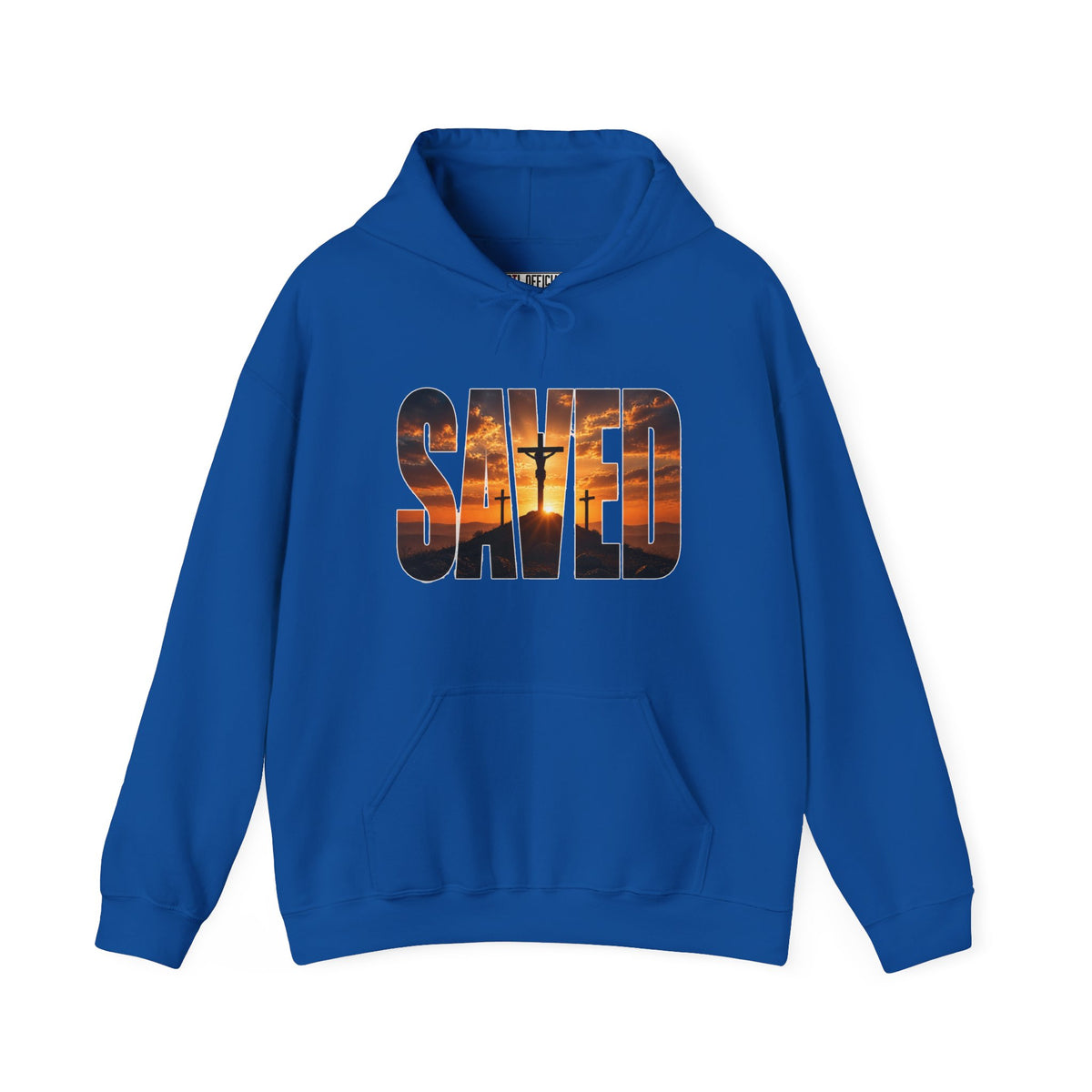Saved — By the Cross Christian Hoodie