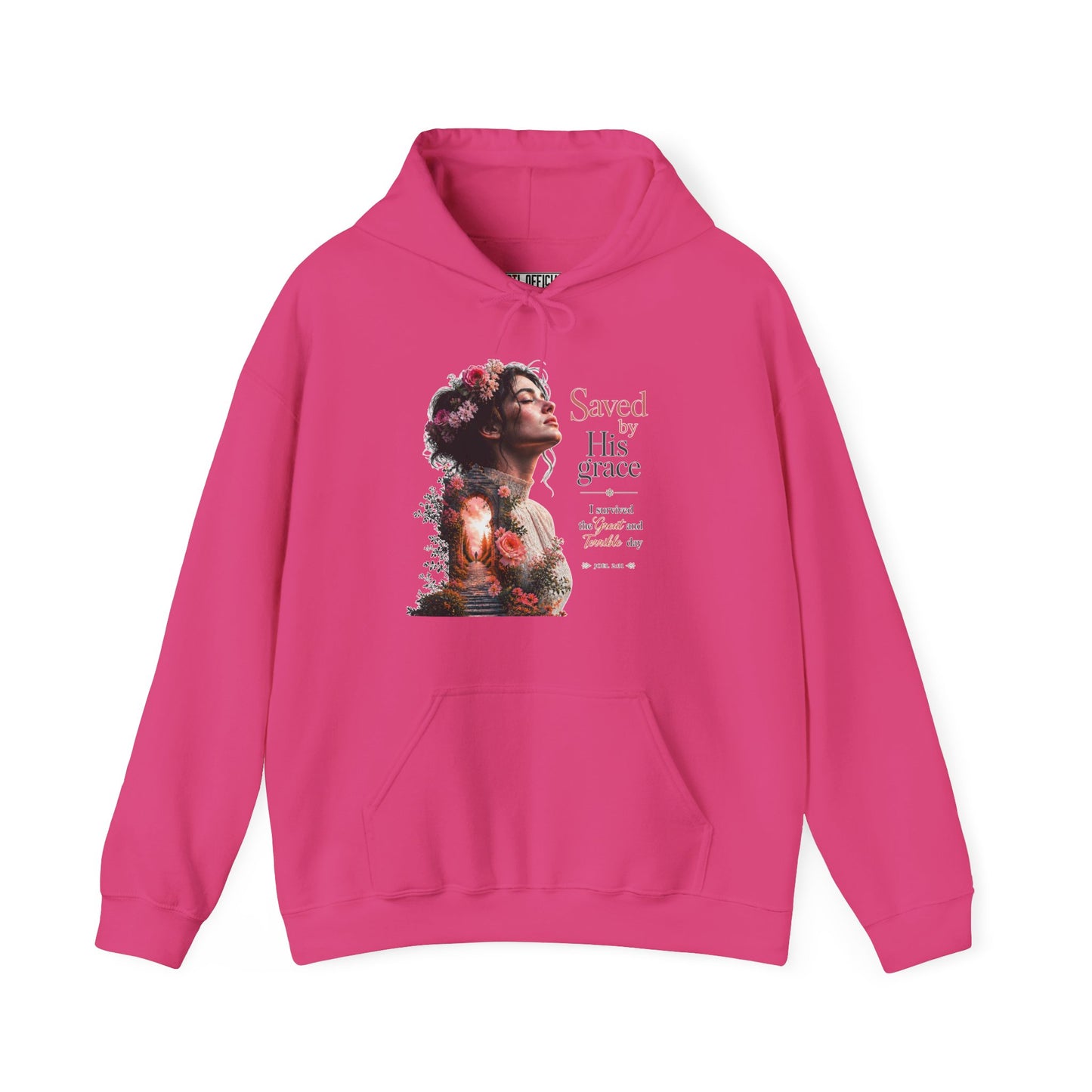 Pathway of Grace – I Survived the Great and Terrible Day (Joel 2:31) Christian Hoodie