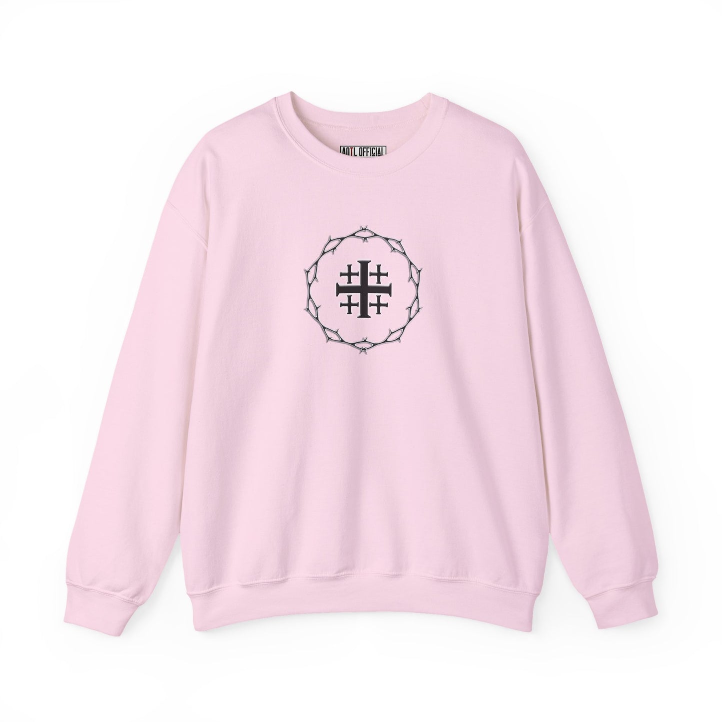 Circle of Thorns & Jerusalem Cross Unisex Heavy Blend™ Crewneck Sweatshirt