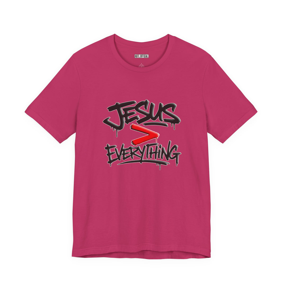 Jesus > Everything Christian T-Shirt