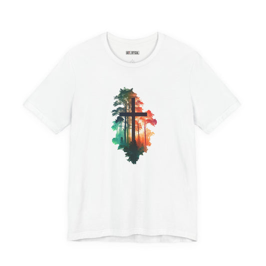 Cross in the wilderness Christian  Tee