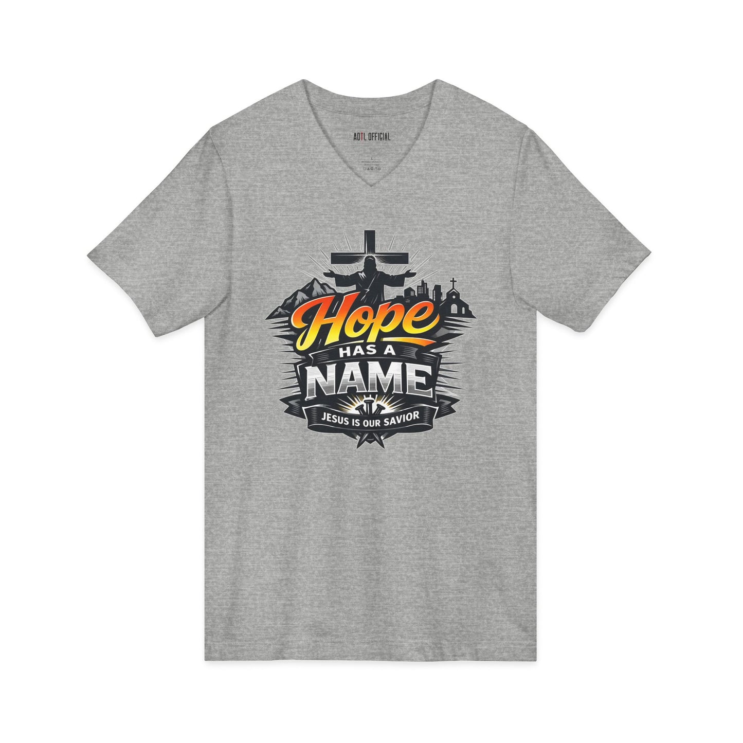 Hope Has A Name V-Neck Tee